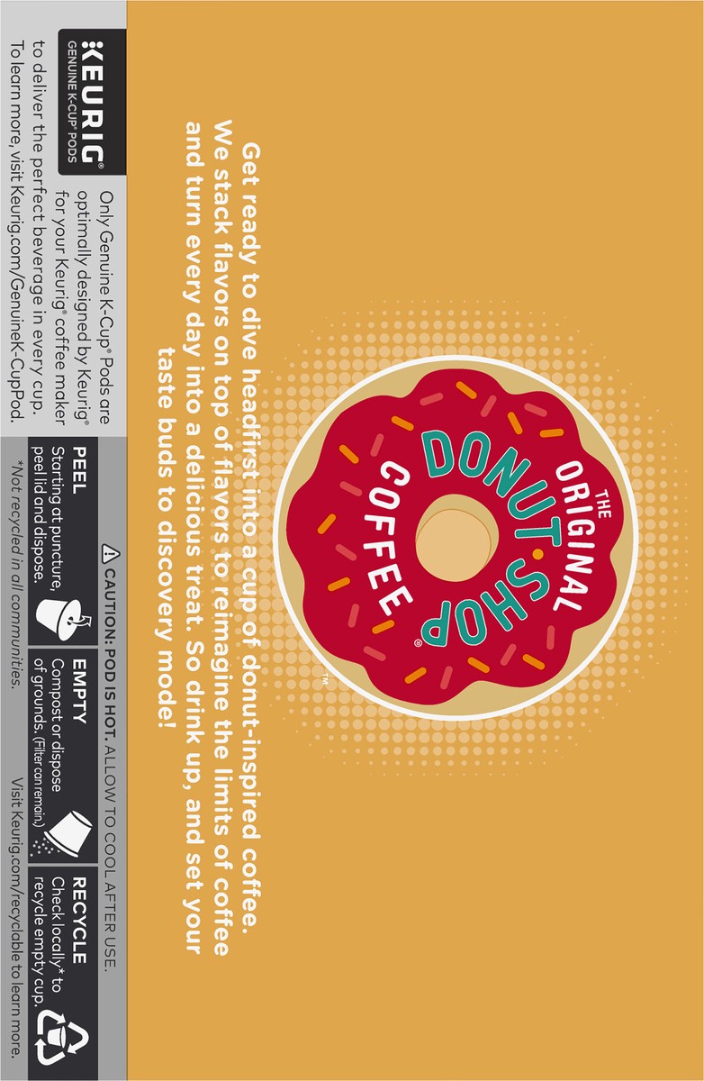 slide 10 of 11, The Original Donut Shop Caramel Apple Pie Coffee, Keurig K-Cup Pod, Light Roast, 12 Count, 12 ct