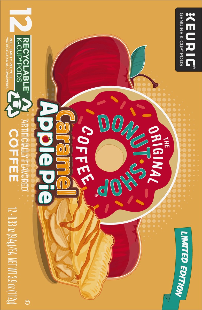 slide 11 of 11, The Original Donut Shop Caramel Apple Pie Coffee, Keurig K-Cup Pod, Light Roast, 12 Count, 12 ct