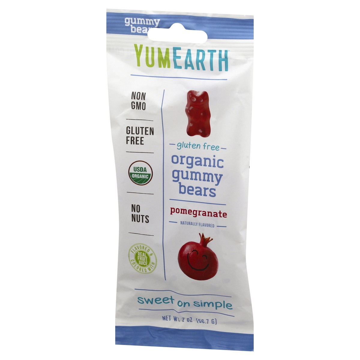 slide 2 of 9, Yummyearth Pomegranate Gummy Bear, 2 oz