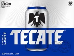 Tecate Light Mexican Lager Beer, 30 Pack, 12 fl oz Cans