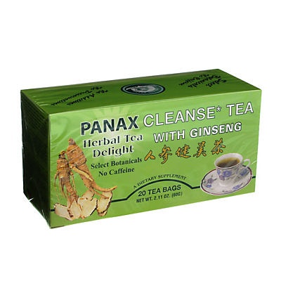 slide 1 of 1, Panax Cleanse Tea with Ginseng, 20 ct
