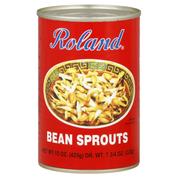 slide 1 of 1, Roland Bean Sprouts, 15 oz