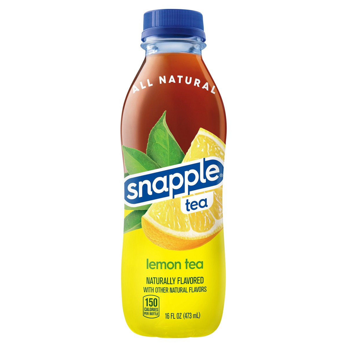 slide 5 of 12, Snapple Lemon Tea, recycled plastic bottle - 16 fl oz, 16 fl oz