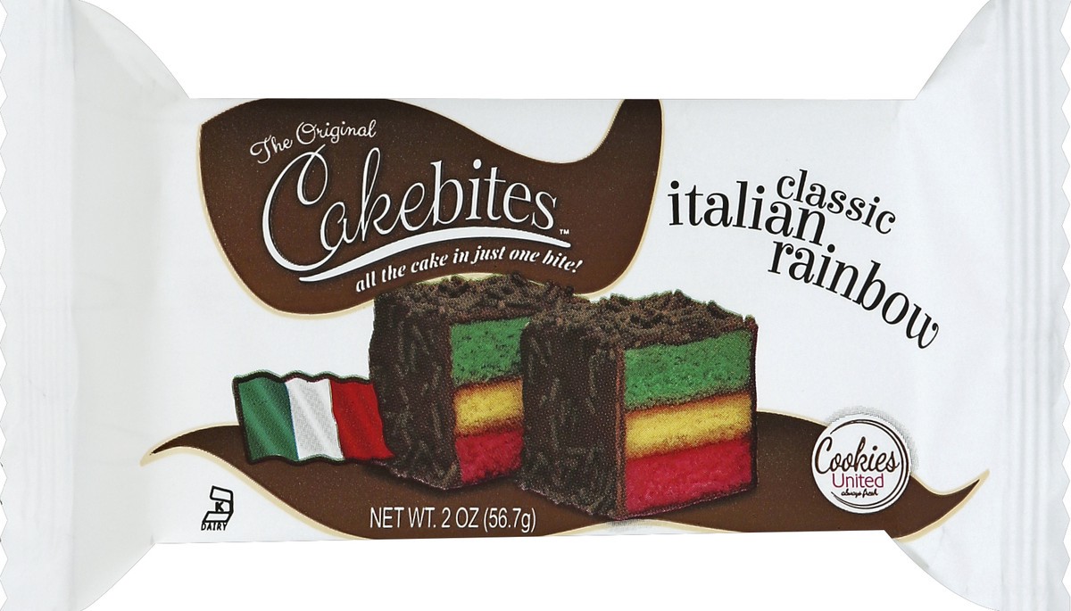 slide 2 of 5, CakeBites Classic Italian Rainbow Cakebites 3 ea, 3 ct