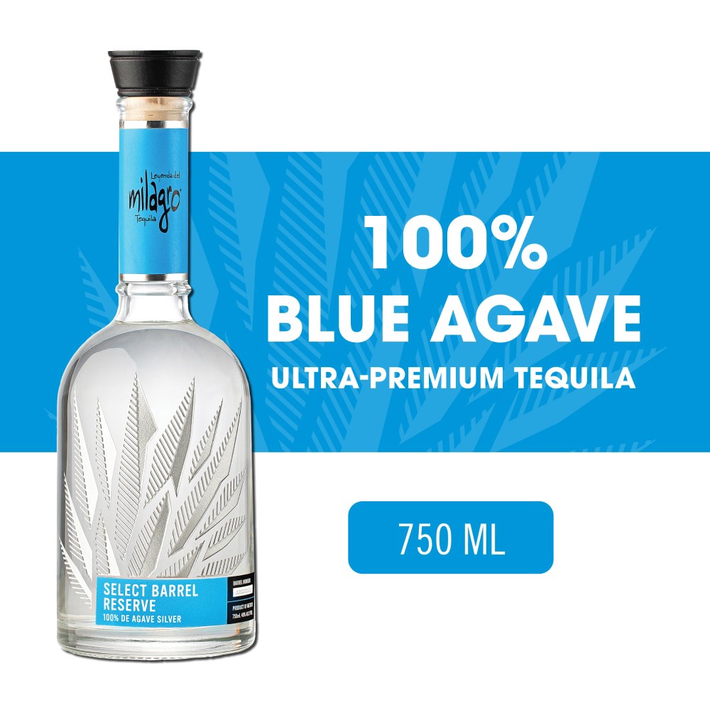 slide 1 of 6, Milagro Select Barrel Silver 750 ml, 750 ml