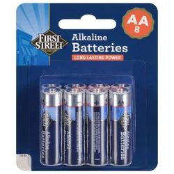 FIRST STREET Batteries 8 ea