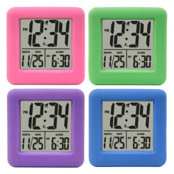 LA CROSSE Soft Cube LCD Assorted Alarm Clock