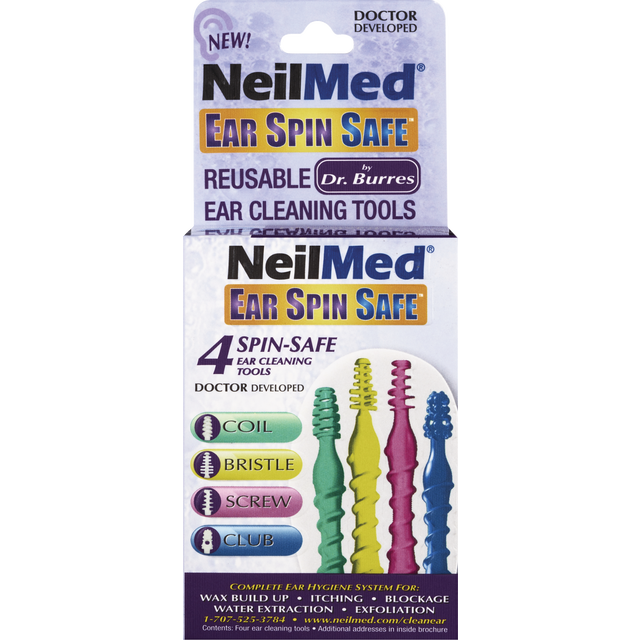 slide 1 of 1, NeilMed Ear Wax Removal Tool, 4 ct