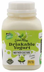 Mother Culture Lime Mint Drinkable Yogurt