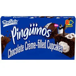 Marinela 8 Packs Chocolate Creme-Filled Cupcakes 8 - 1.41 oz Packs