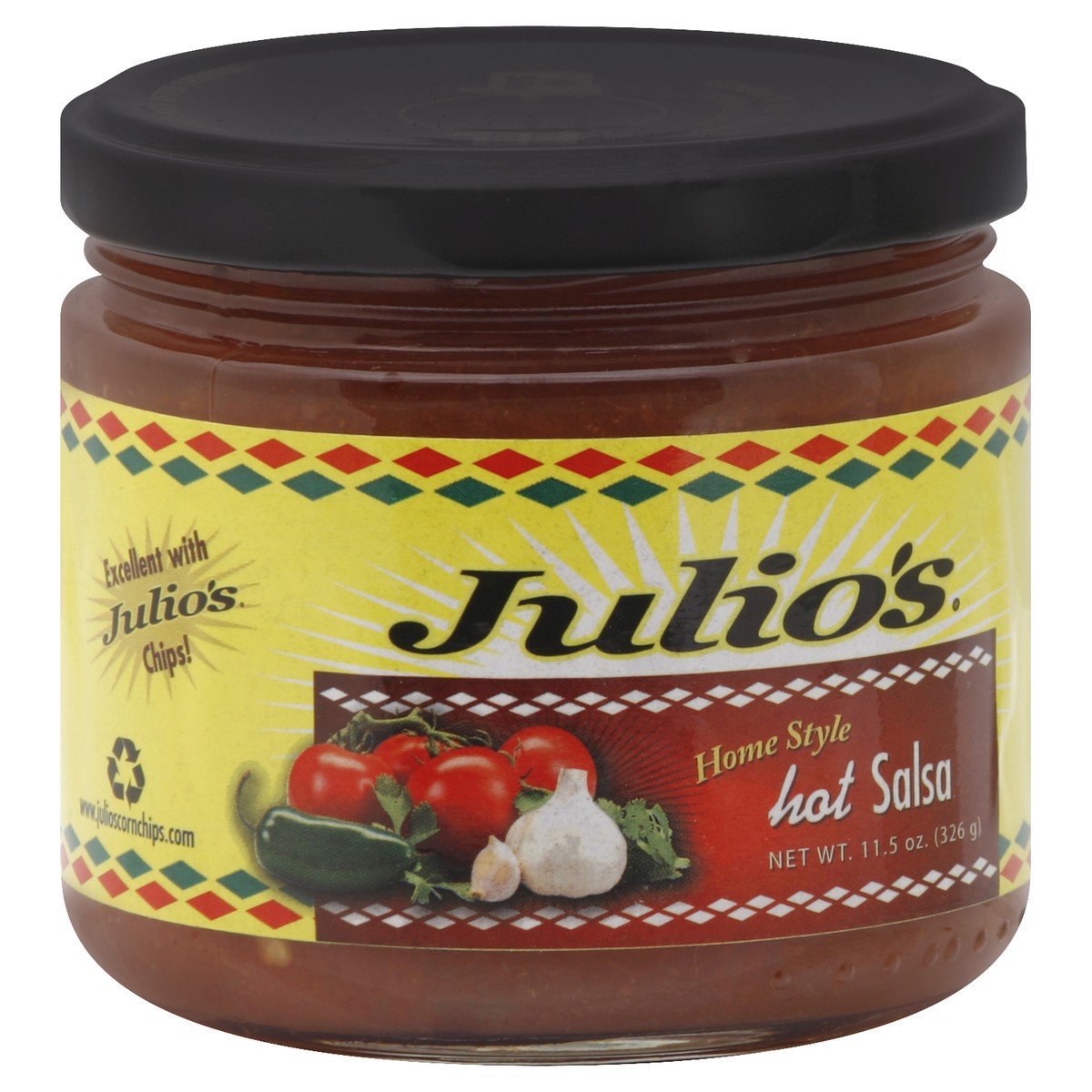 slide 3 of 3, Julio's Salsa 11.5 oz, 11.5 oz