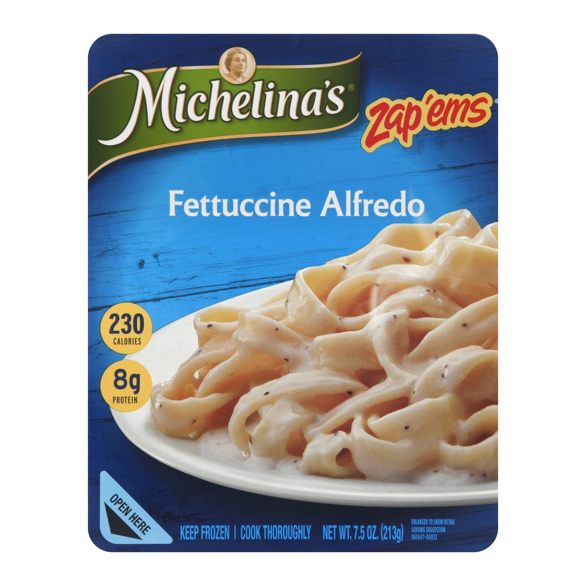 slide 7 of 9, Michelina's Michelina Fett Alfredo Zap 4Cheese Dinner, 7.5 oz