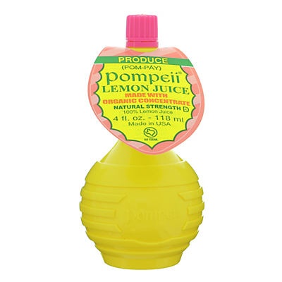 slide 1 of 1, Pompeii Organic Concentrated Lemon Juice - 4 oz, 4 oz