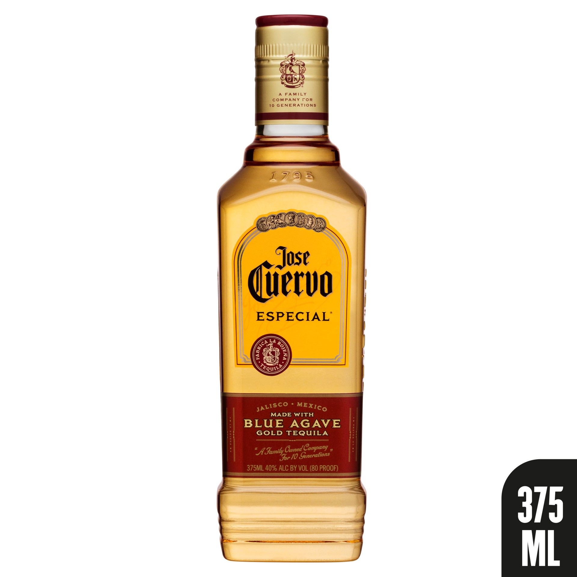 slide 6 of 7, Jose Cuervo Especial Gold Tequila 80 Proof - 375 ml, 375 ml