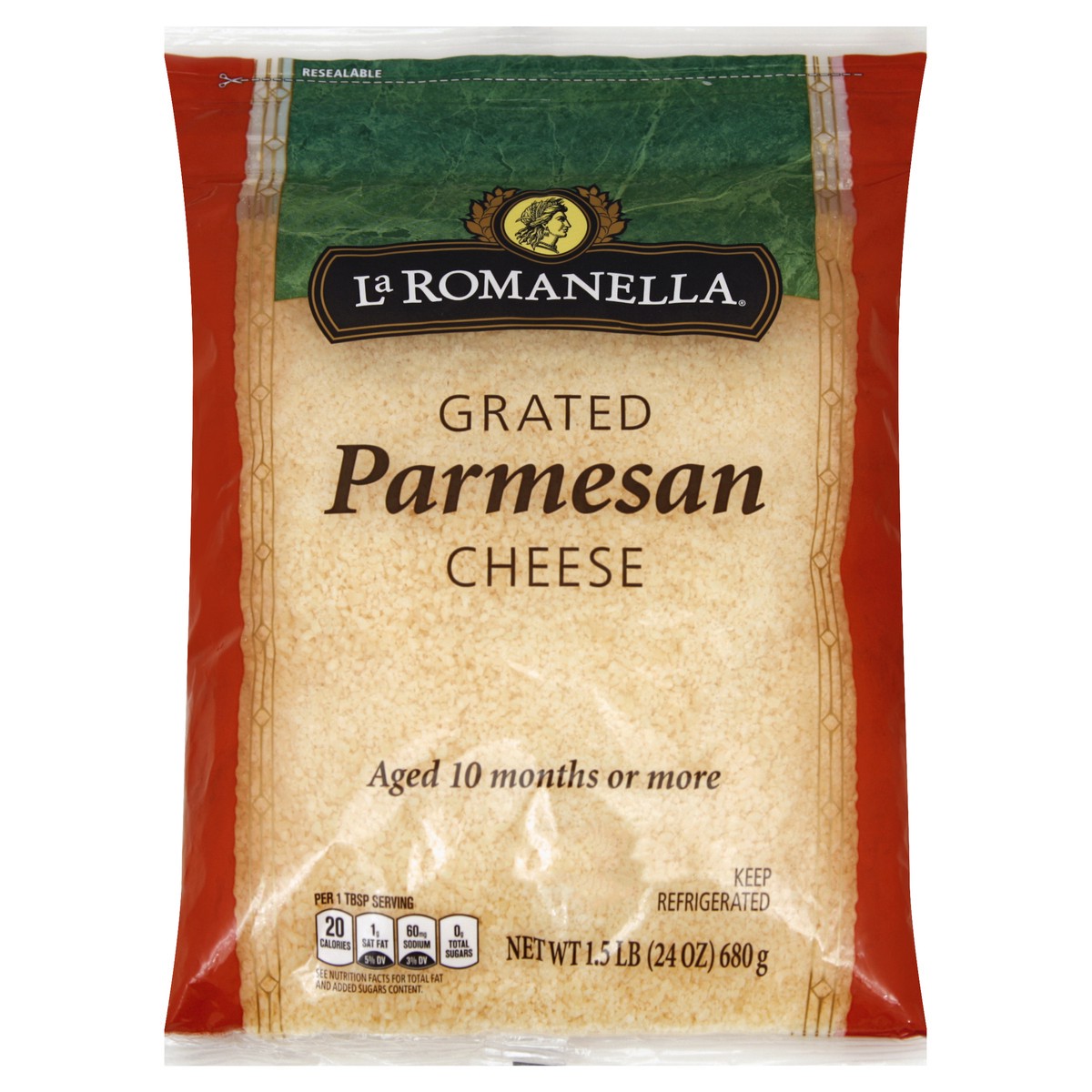 slide 3 of 8, First Street Fs Grated Parmesan Cheese, 1.5 lb