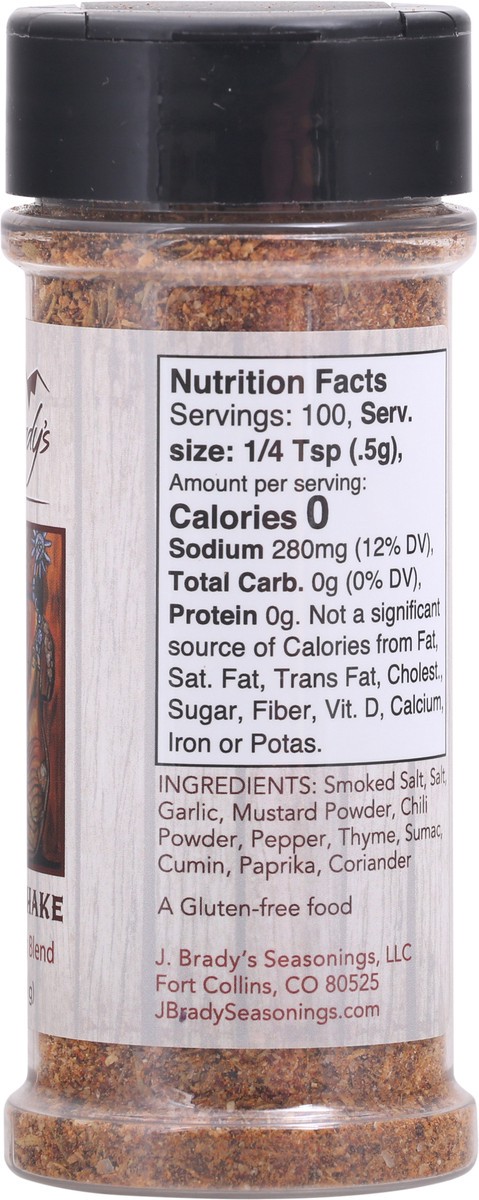 slide 4 of 9, J. Brady's Seasonings The Cowboy Shake Steak & Grill Seasoning Blend 3.7 oz Bottle, 3.7 oz