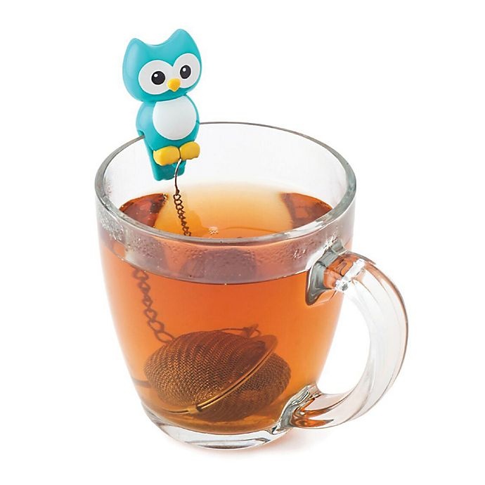 slide 1 of 1, Joie Owl Tea Infuser Assorted Colors, 1 ct