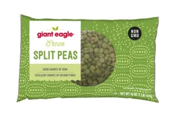 Giant Eagle Green Split Peas