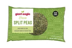 Giant Eagle Green Split Peas