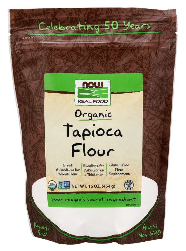 slide 1 of 1, NOW Foods Tapioca Flour, Organic, 16 oz