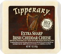 Tipperary Extra Sharp Irish Cheddar Cheese 7 oz