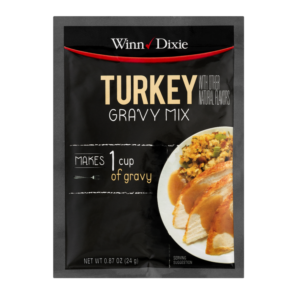 slide 1 of 1, Winn-Dixie Turkey Gravy Mix, 0.8 oz