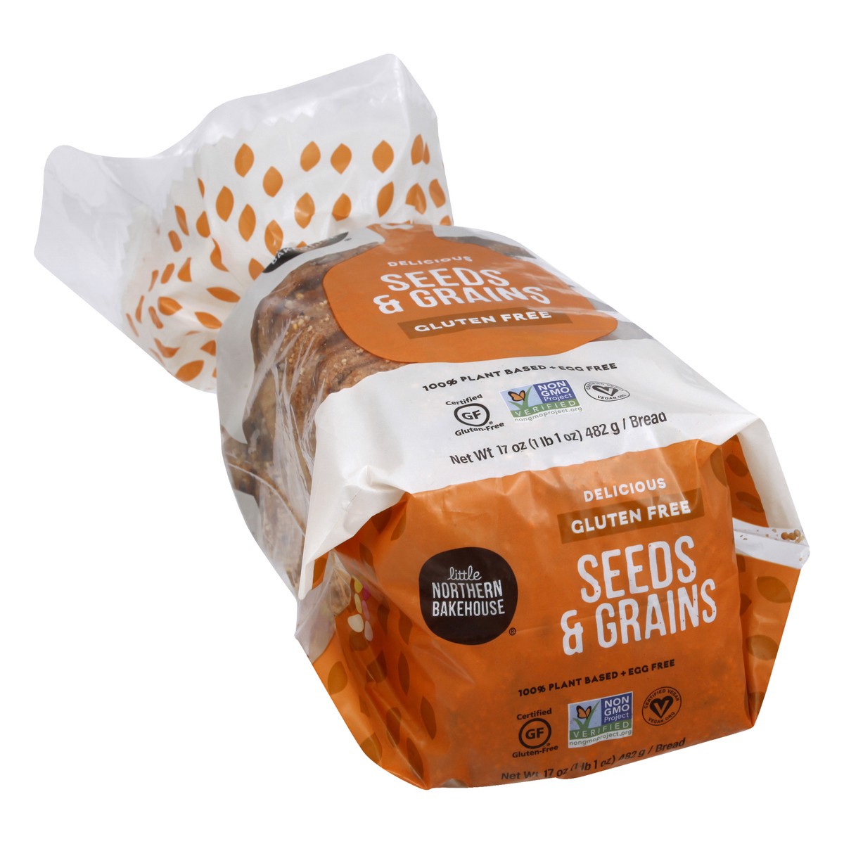 slide 2 of 13, Little Northern Bakehouse Gluten Free Seeds & Grains Bread 17 oz, 17 oz