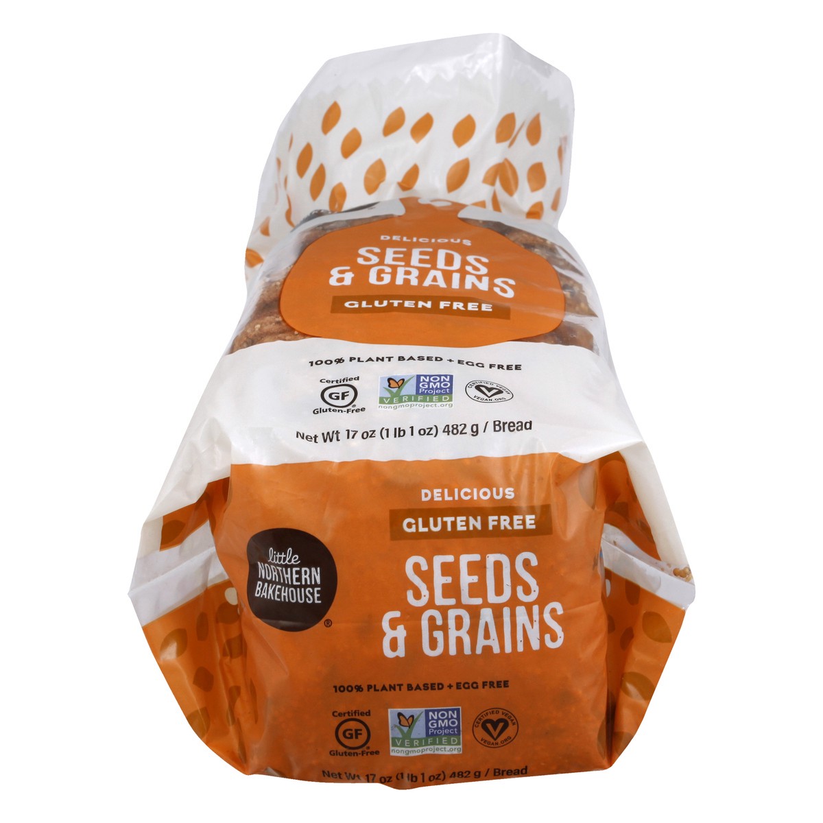 slide 8 of 13, Little Northern Bakehouse Gluten Free Seeds & Grains Bread 17 oz, 17 oz