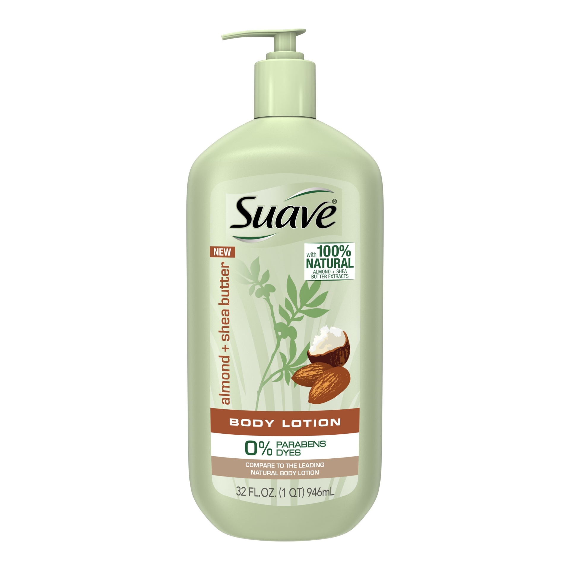 slide 1 of 1, Suave Almond and Shea Butter Body Lotion, 32 oz