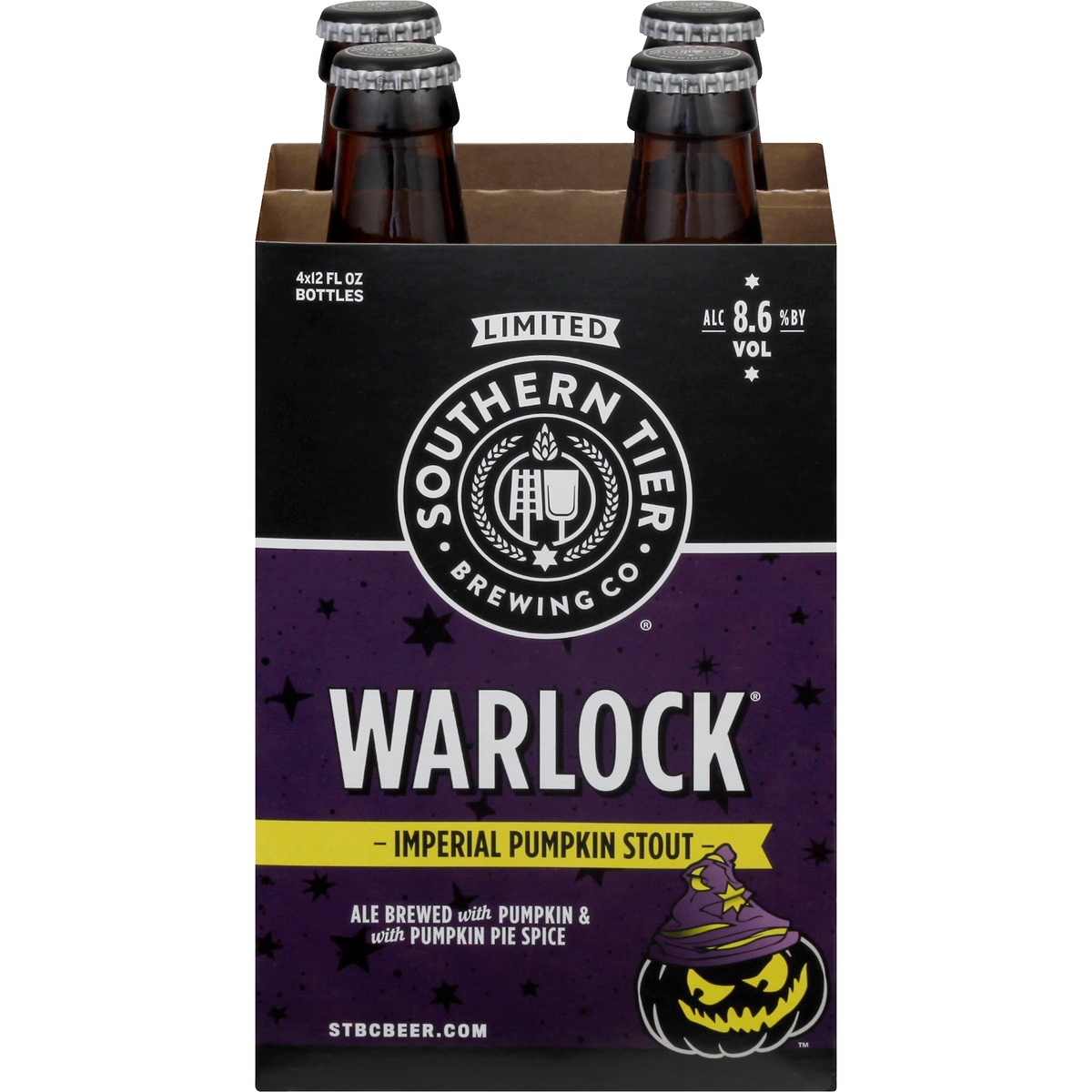 slide 1 of 1, Southern Tier Brewing Co. Warlock Bottles, 4 ct; 12 fl oz