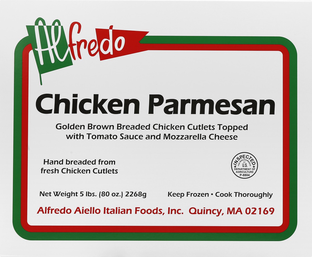 slide 6 of 13, Alfredo Chicken Parmesan 5 lb, 5 lb