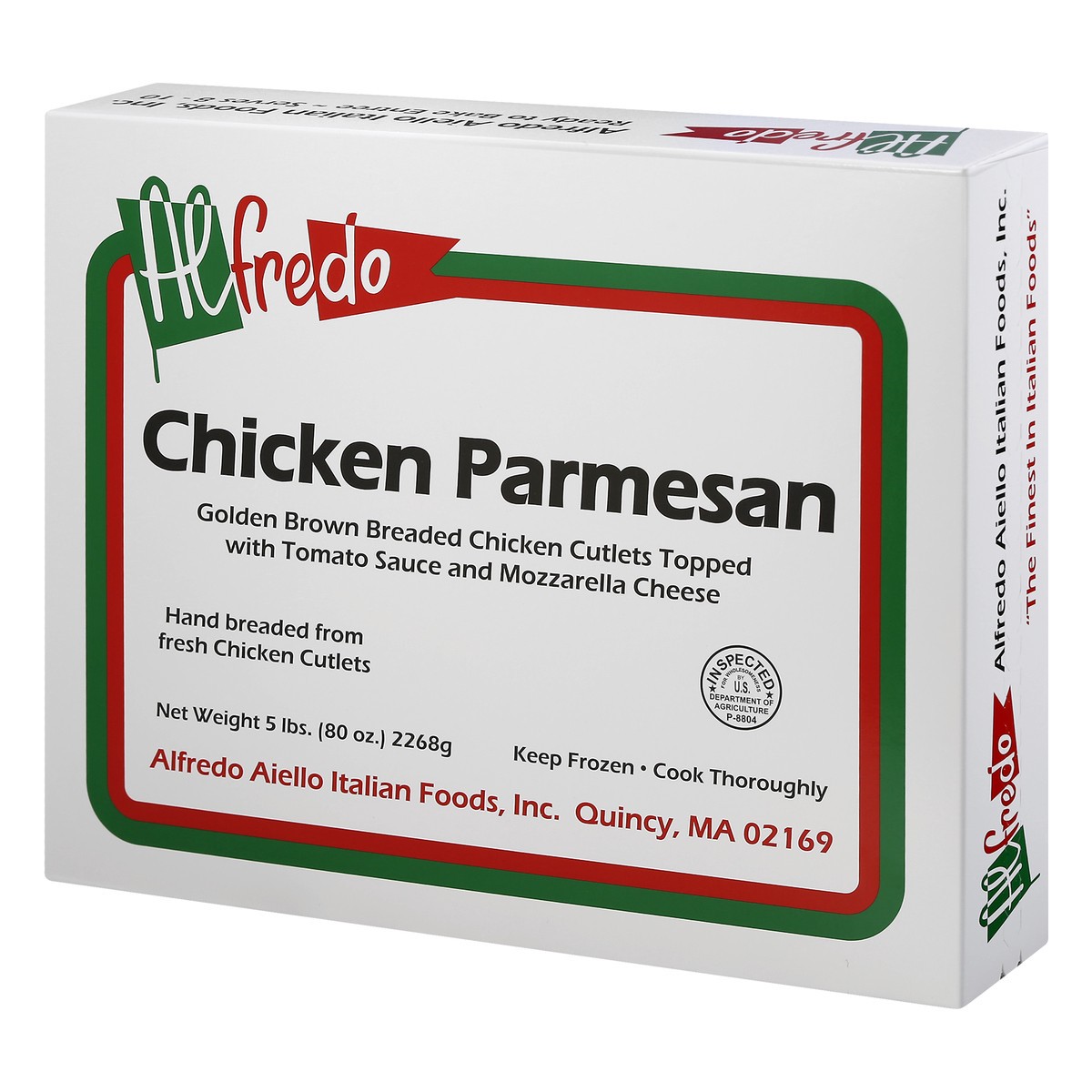 slide 5 of 13, Alfredo Chicken Parmesan 5 lb, 5 lb