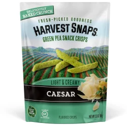 Harvest Snaps Caesar Green Pea Crisps