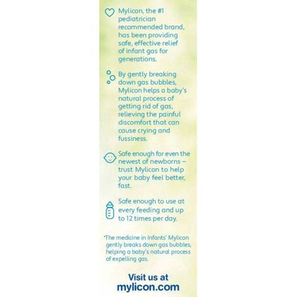 slide 37 of 108, Infants' Mylicon Infants Drops Dye Free Gas Relief 1 fl oz, 1 fl oz