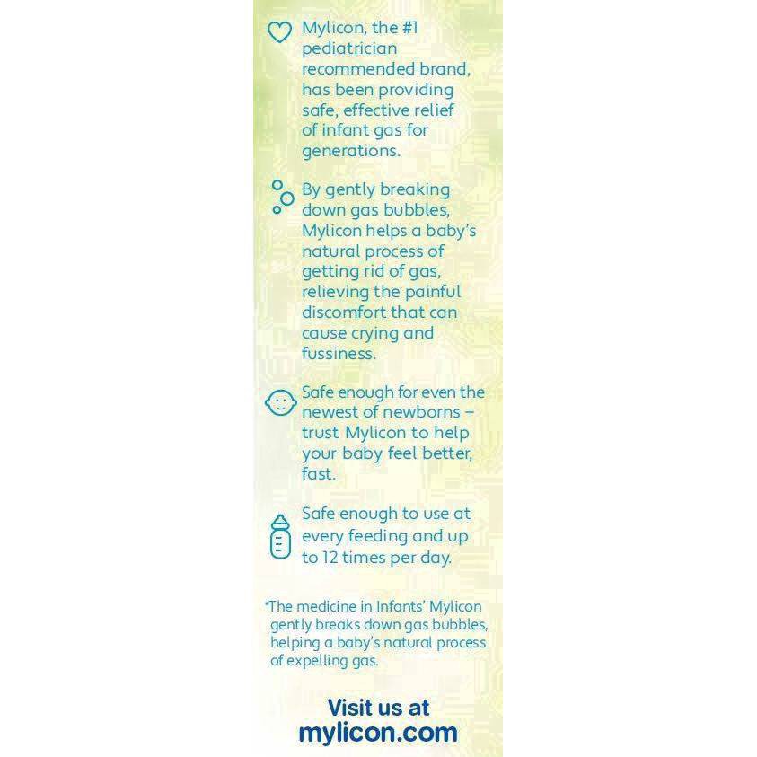 slide 92 of 108, Infants' Mylicon Infants Drops Dye Free Gas Relief 1 fl oz, 1 fl oz