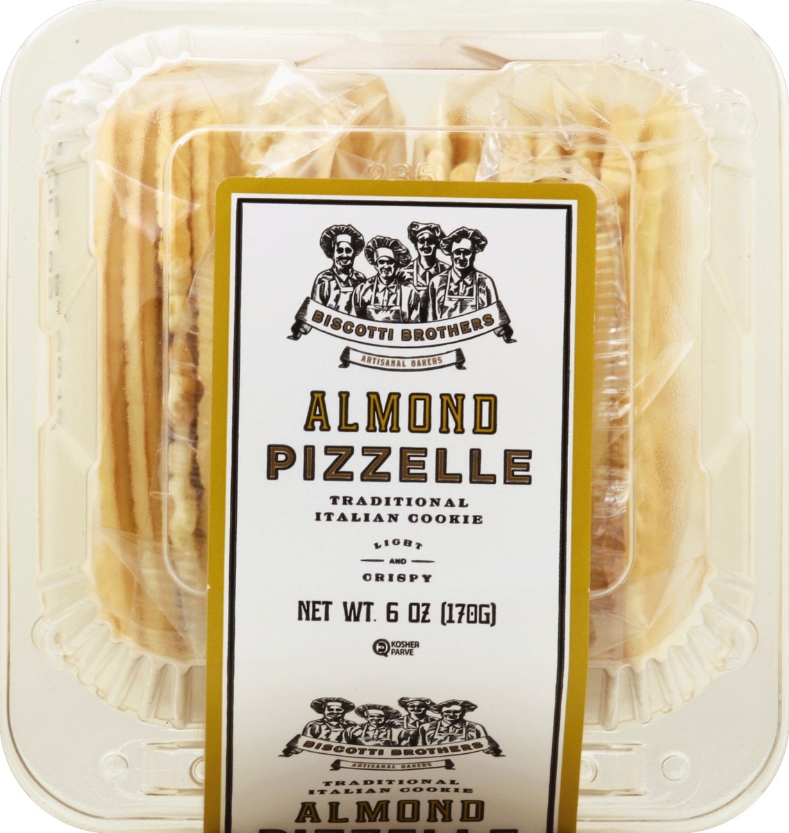 slide 4 of 5, Biscotti Brothers Bakery Biscotti Brothers Almond Pizzelle 6 Oz, 6 oz