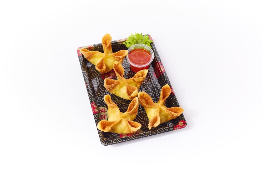 slide 1 of 1, Wabisan Asian Foods Crab Rangoon, 1 ct