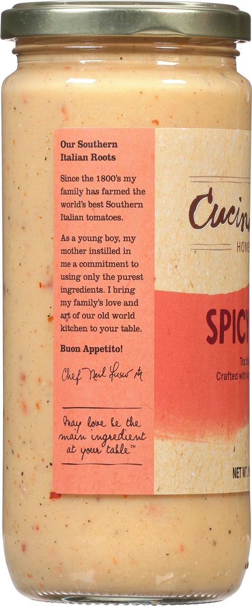 slide 7 of 9, Cucina Antica Spicy Alfredo 16.9 oz, 1 ct