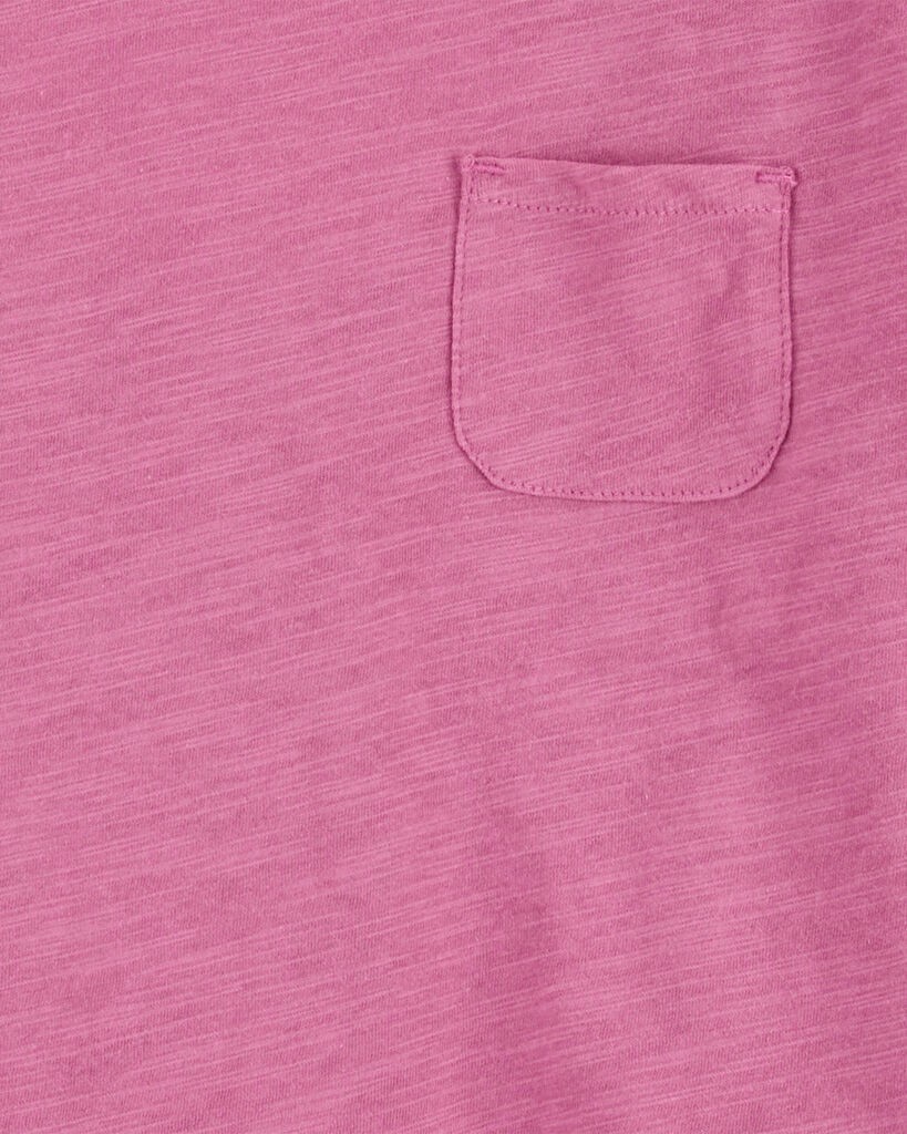 slide 2 of 3, Oshkosh Kid Slub Jersey Open Back Top Pink 10, 1 ct