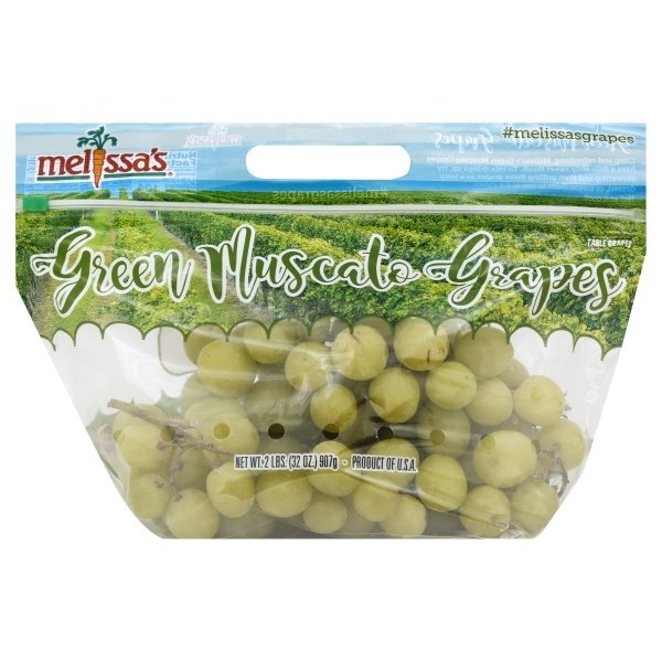 slide 1 of 2, Melissa's Green Muscato Grapes, 2 lb