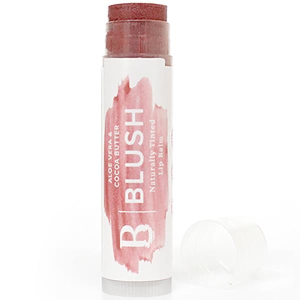 slide 1 of 1, Basin Blush Naturally Tinted Lip Balm, 0.15 oz