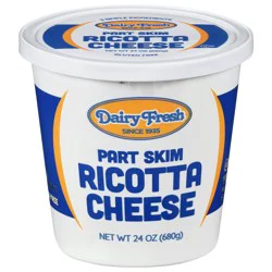 Dairy Fresh Part Skim Ricotta Cheese 24 oz