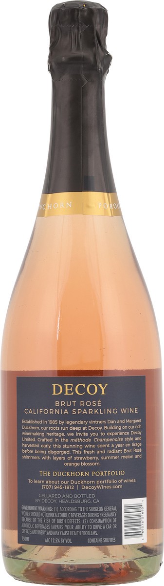 slide 8 of 9, Decoy Brut Rose, California, 750 ml