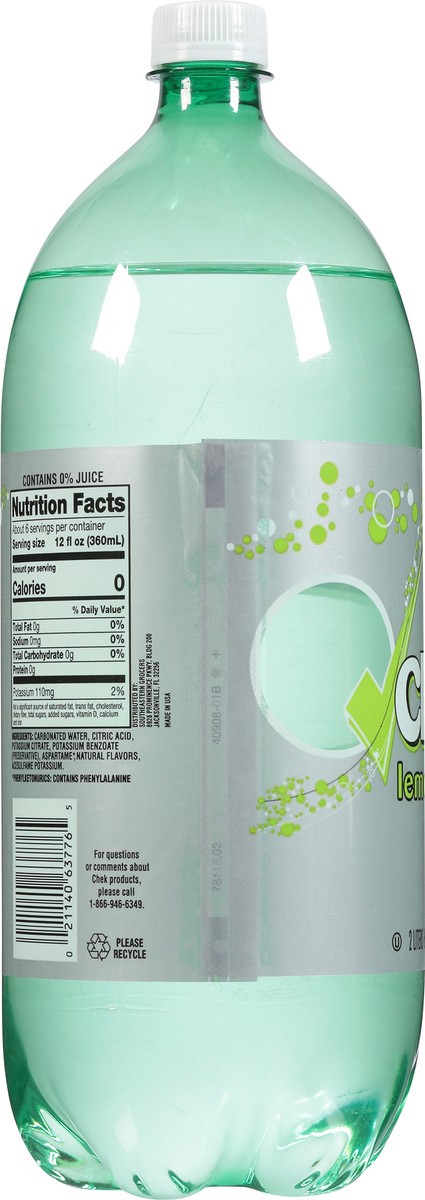 slide 10 of 11, Chek Diet Lemon Lime Soda- 2 liter, 2 liter