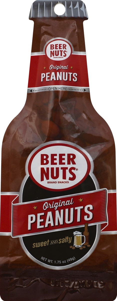 slide 1 of 4, BEER NUTS Peanuts 1.75 oz, 1.75 oz