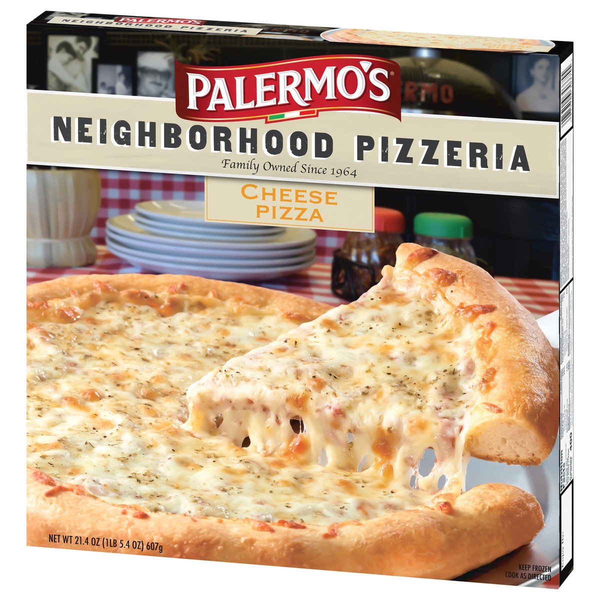 slide 3 of 9, Palermo's Neighborhood Pizzeria Cheese Pizza 21.4 oz, 21.4 oz