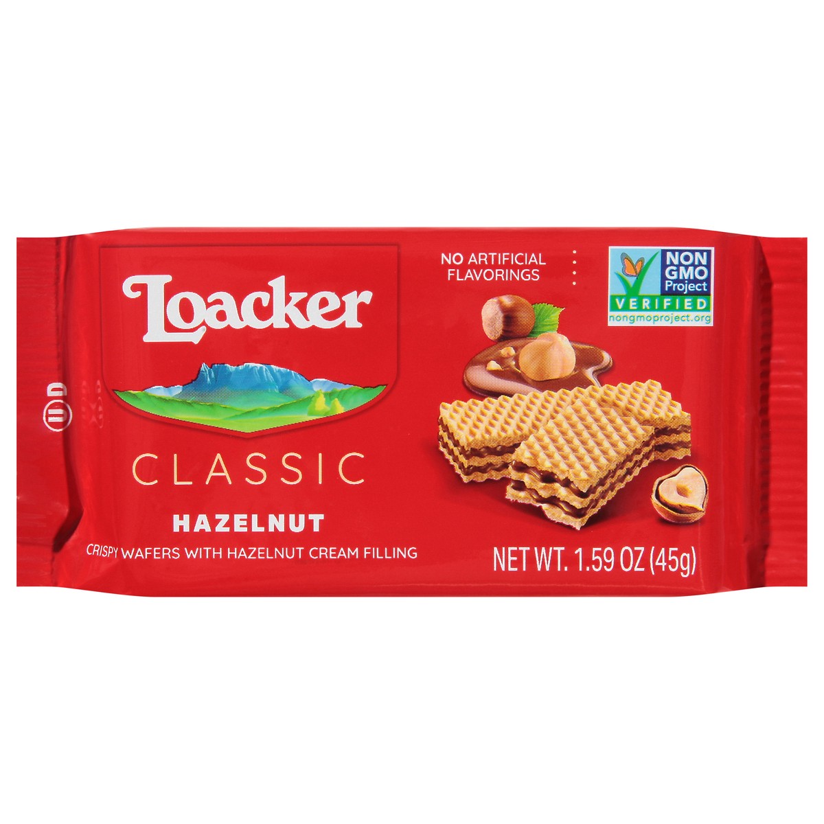 slide 1 of 6, Loacker Classic Hazelnut Wafers 1.59 oz, 1.59 oz