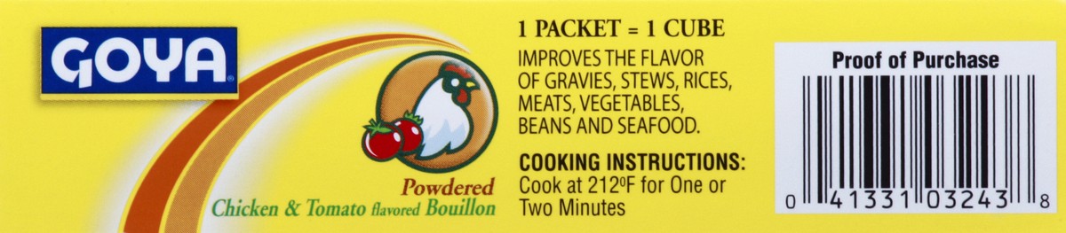 slide 12 of 13, Goya Cubitos Pollo y Tomate, 2.82 oz