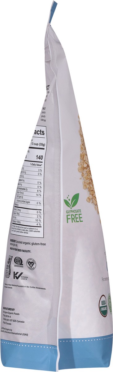 slide 7 of 11, One Degree Organic Foods Oats Quick Sprouted, 24 oz