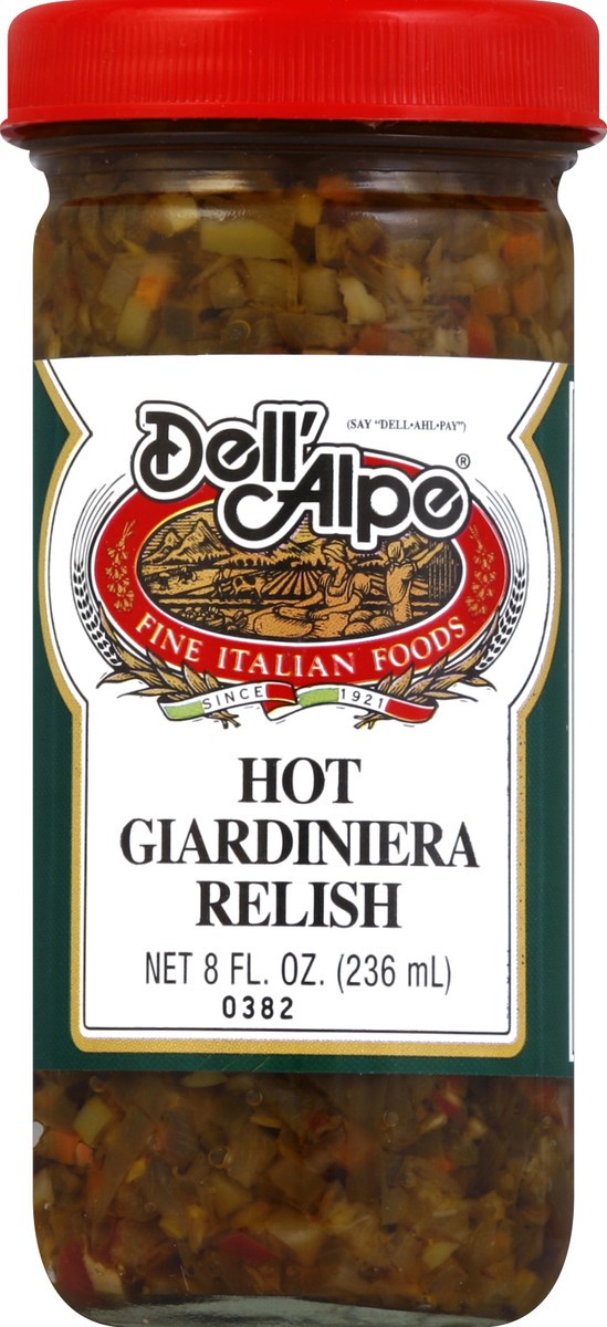 slide 2 of 2, Dell'Alpe Relish 8 oz, 8 oz